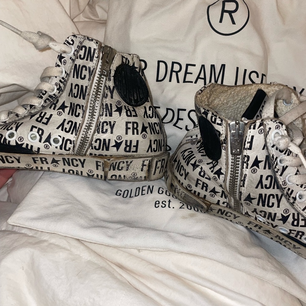 Golden goose Francy special edition high top sneakers - Picture 4 of 14